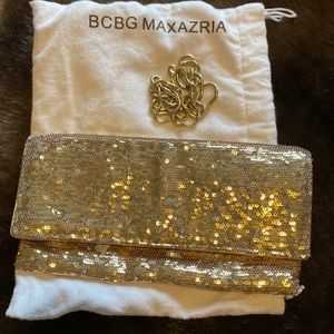 Sequin evening purse